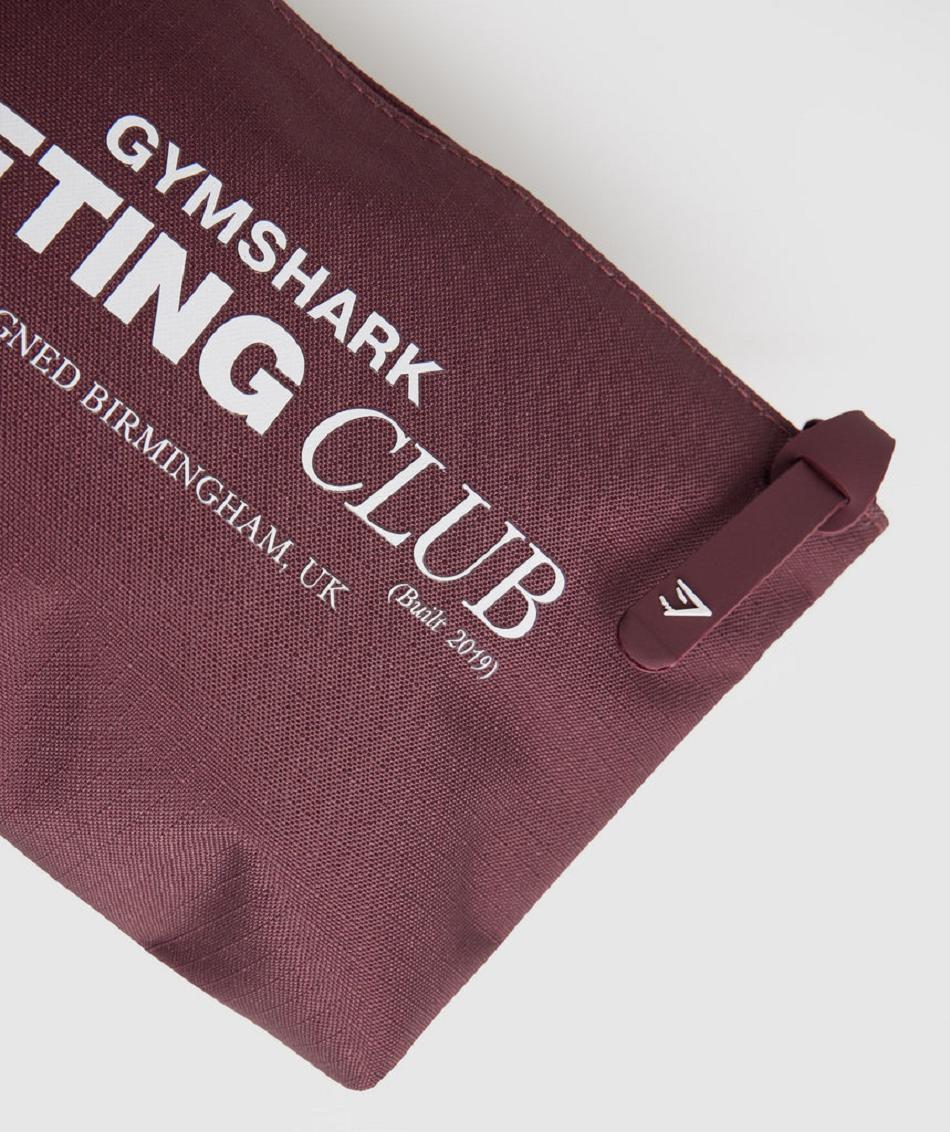 Plecaki Męskie Gymshark Social Club Cosmetic Różowe Brązowe | PL 3148XYU